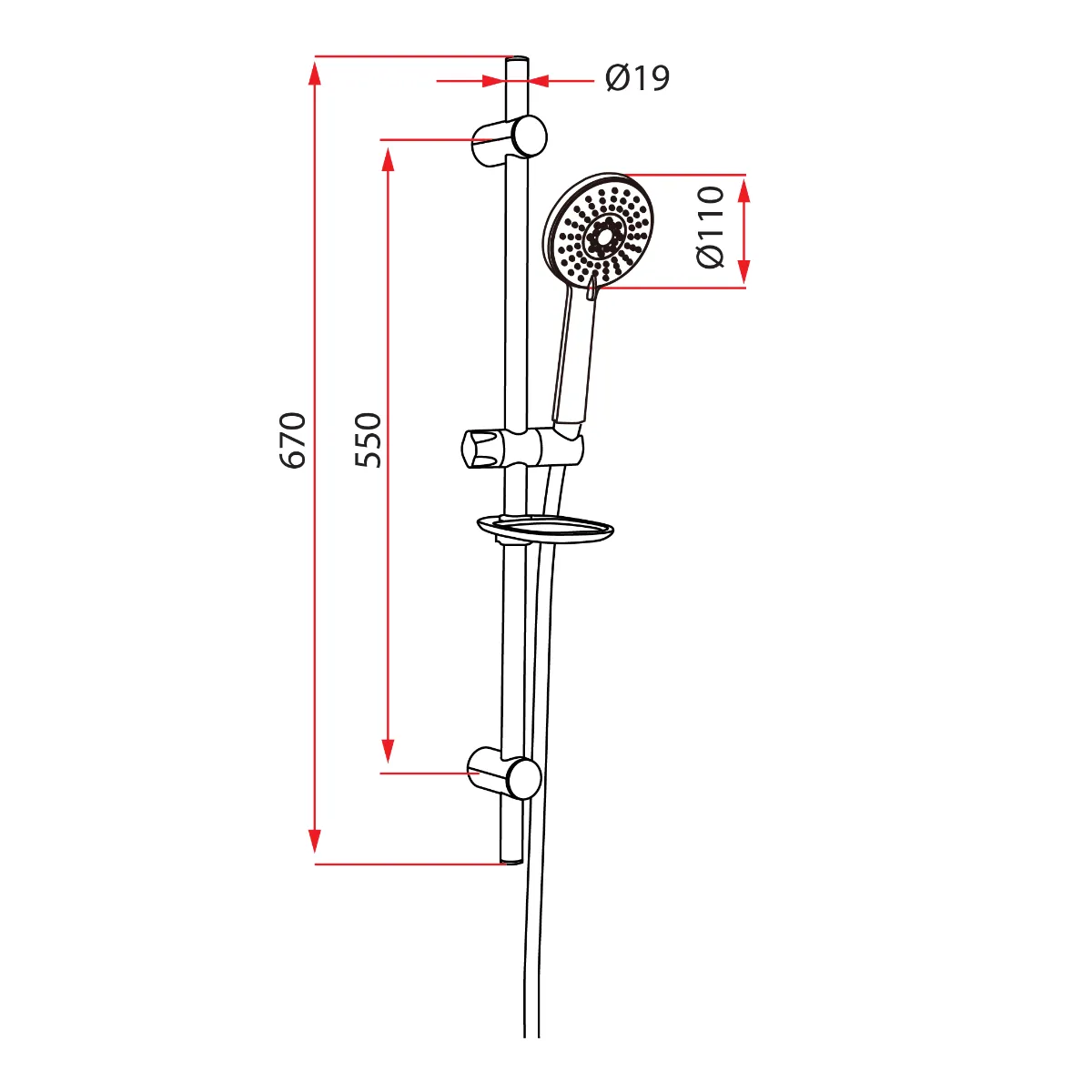 Rubine RWH 933-PB Instant Heater - view 3
